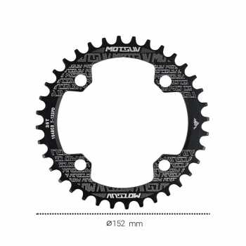 Gambar produk MOTSUV Gigi Crankset Sprocket Sepeda Aluminium Alloy T6 36T - 104BCD