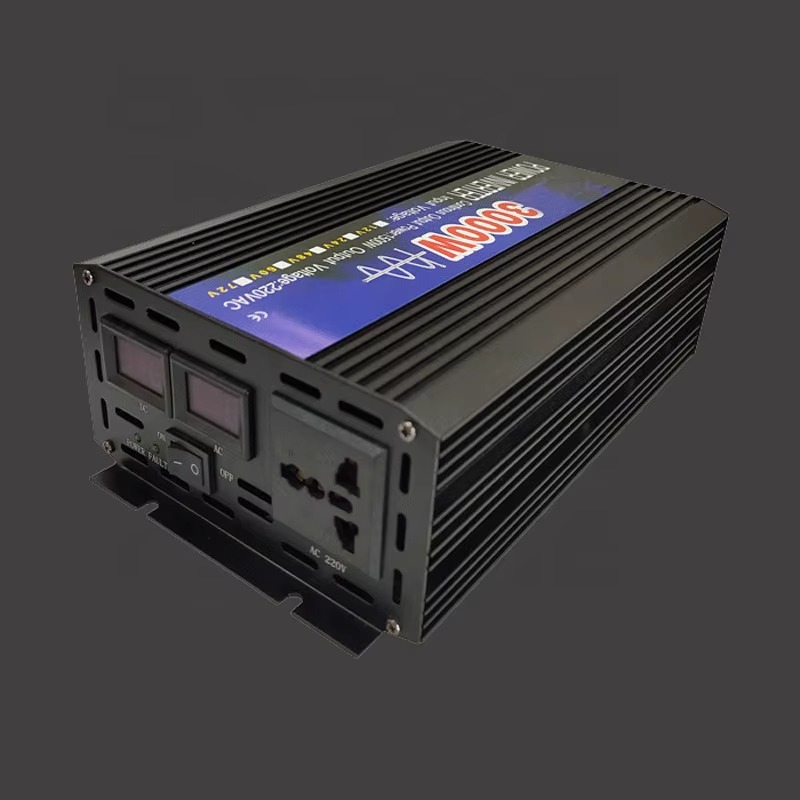 Gambar produk CHRTECH Power Inverter Mobil Pure Sine Wave DC 60V to AC 220V 3000W - CHR-P3000W