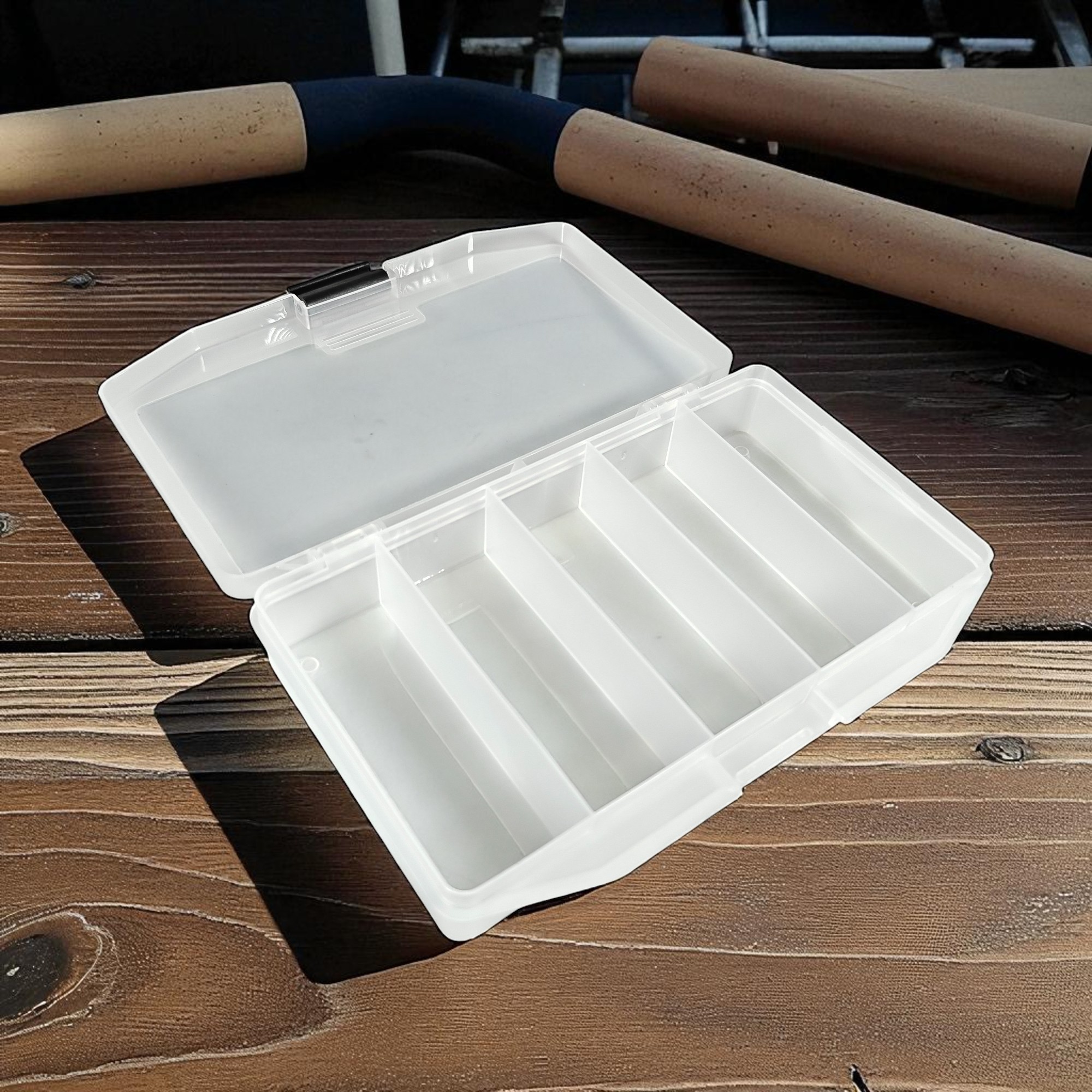 Gambar produk GOBAIT Kotak Kail Pancing Fishing Tackle Box 5 Compartement Waterproof - L-026