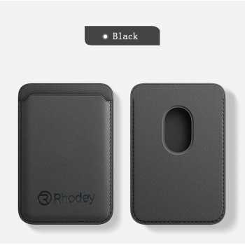Gambar produk Rhodey Dompet Kartu Magnetic Card Holder MagSafe PU Leather for iPhone - WM-95