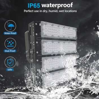 Gambar produk MEANWELL Lampu Sorot LED Outdoor Floodlight Waterproof Cool White 200W - SU-FQP200