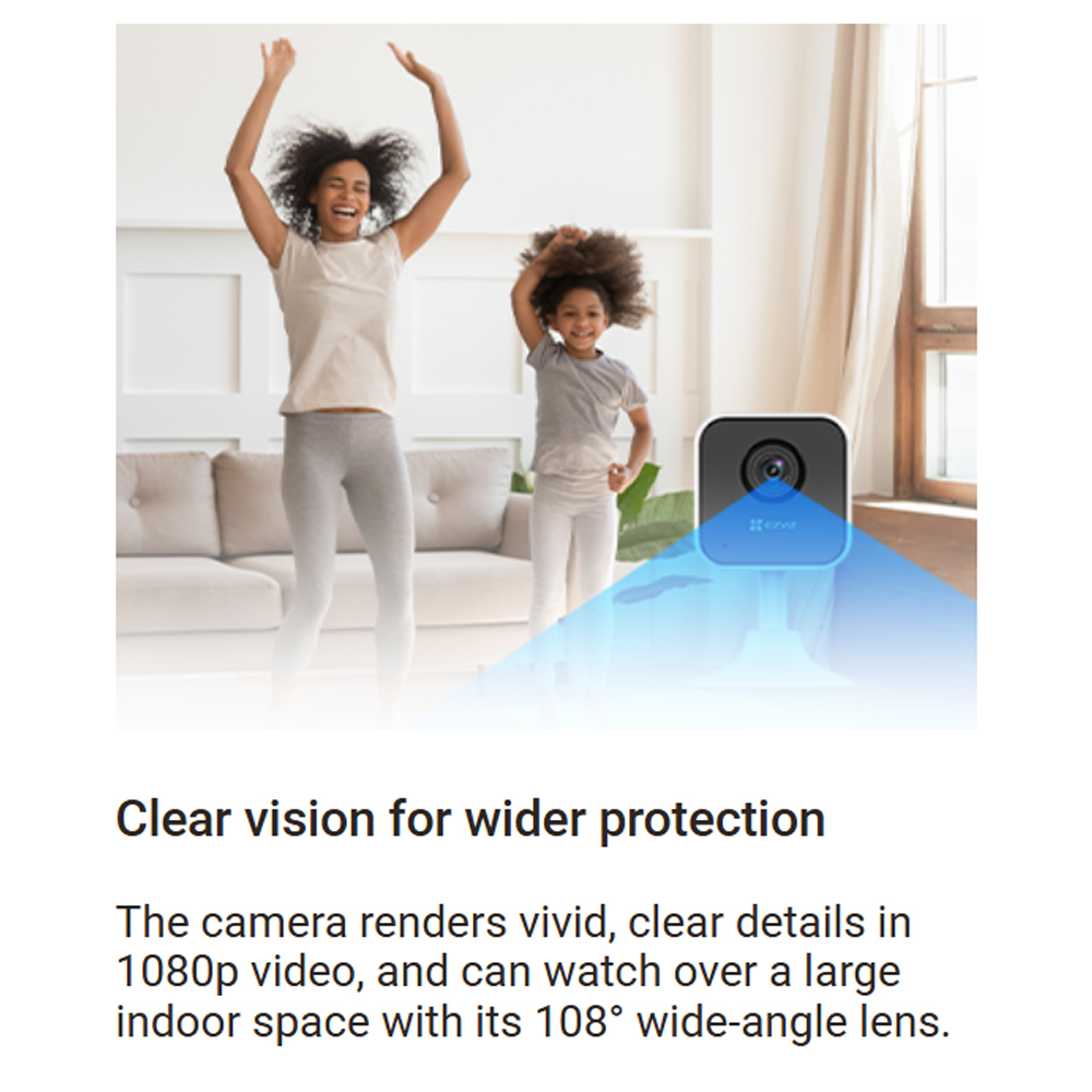 Gambar produk EZVIZ Kamera CCTV HD 1080P Motion Detection Two Way Audio WiFi 2.4G - H1C 2MP