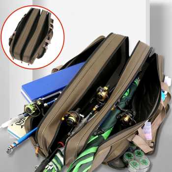 Gambar produk DYZO Tas Pancing Jumbo Multifunction Fishing Bag 1680D Oxford 3 Layer 1M - D300
