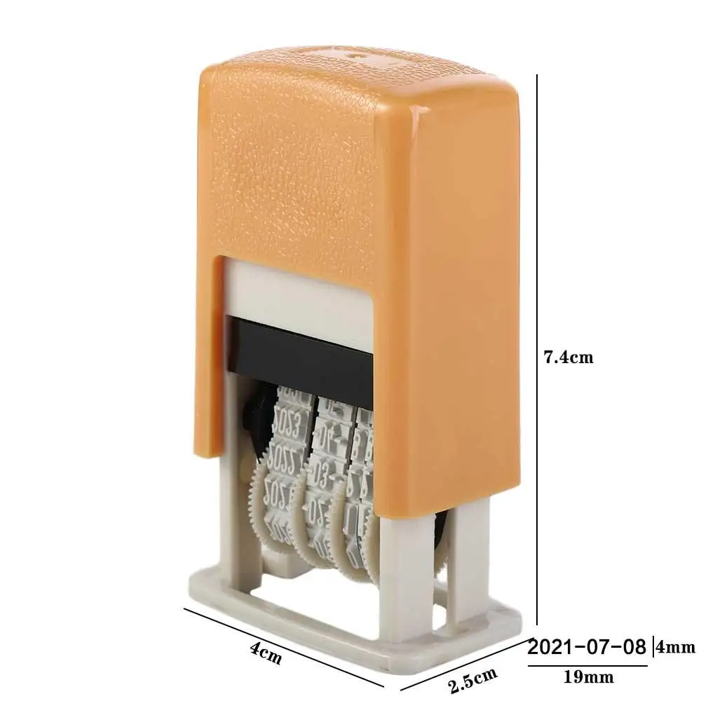 Gambar produk ENJOU Stempel Tanggal Mini Portable Date Stamp - EN010