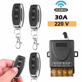 AMMTOO Universal Wireless Remote Control 433MHz 220V - YL-AC02A