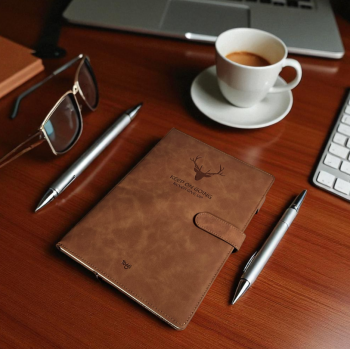 Gambar produk Toddi Buku Catatan Harian Notebook Cover Kulit Magnetic Buckle - TL4