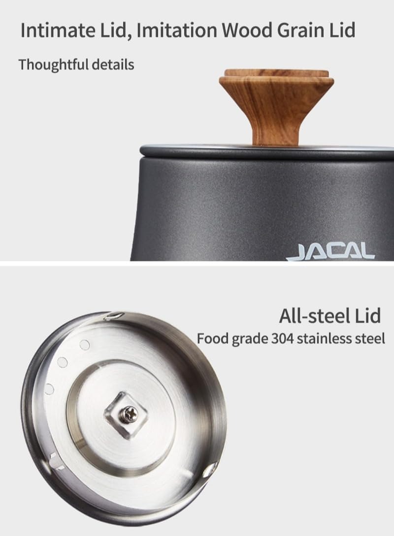 Gambar produk JACAL Teko Listrik Pemanas Air Electric Pot Warmer Gooseneck 1L 800W - GL-205