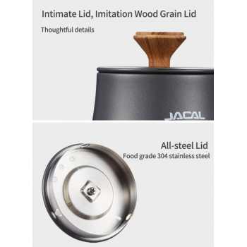 Gambar produk JACAL Teko Listrik Pemanas Air Electric Pot Warmer Gooseneck 1L 800W - GL-205