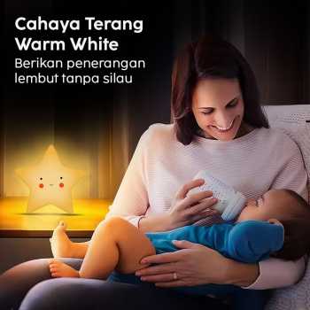 Gambar produk FGHGF Lampu Tidur LED Anak Karakter Lucu 1W Bintang - FGH01