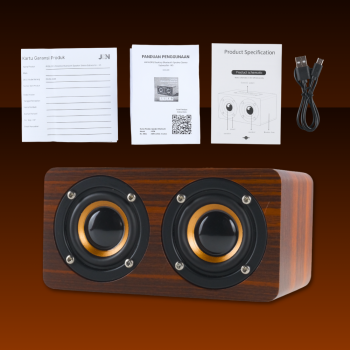 Gambar produk ANSUOFU Desktop Bluetooth Speaker Stereo Subwoofer - K5