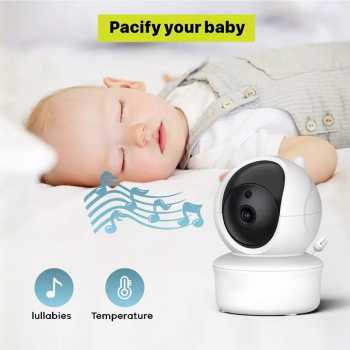 Gambar produk IBNUNU Baby Monitor CCTV Display Camera Two Way Talk 5 Inch 3000mAh - SM650