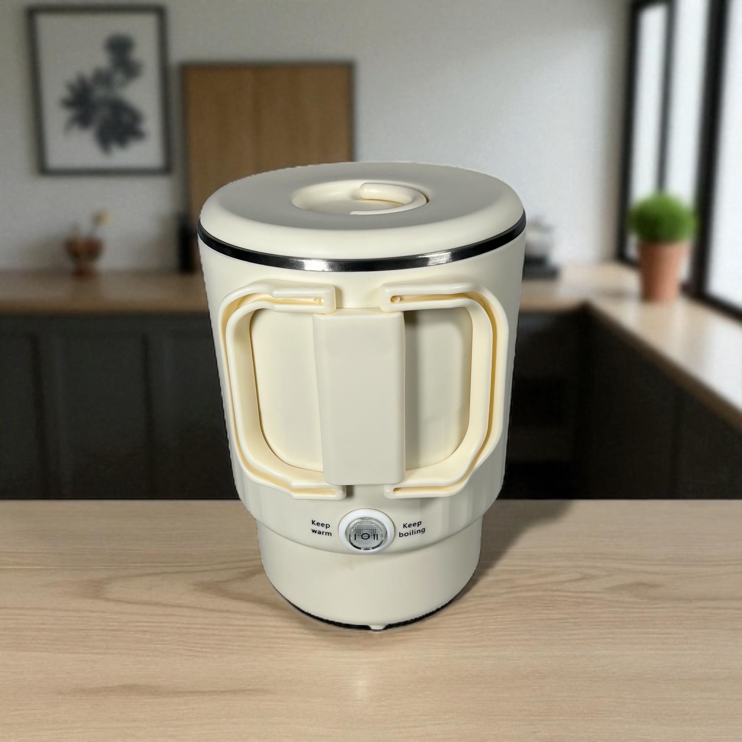 Gambar produk FMA Mini Portable Stainless Steel Folding Travel Kettle 1L - ZDB-06