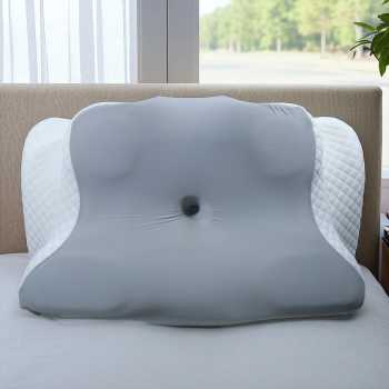 Gambar produk HEHUAI Bantal Memory Foam Orthopedic Pillow Reboud Butterfly Shape - MJ-8149