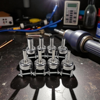 Gambar produk BAFFII Nozzle Heat Gun Corong Hot Blower Stainless Steel 8 PCS - BA8