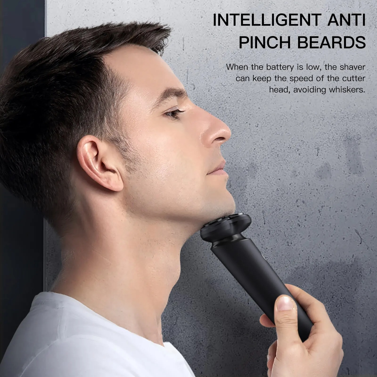 Gambar produk ENCHEN Alat Cukur Elektrik 3D Magnetic Electric Shaver 500mAh - Victor Blackstone 7