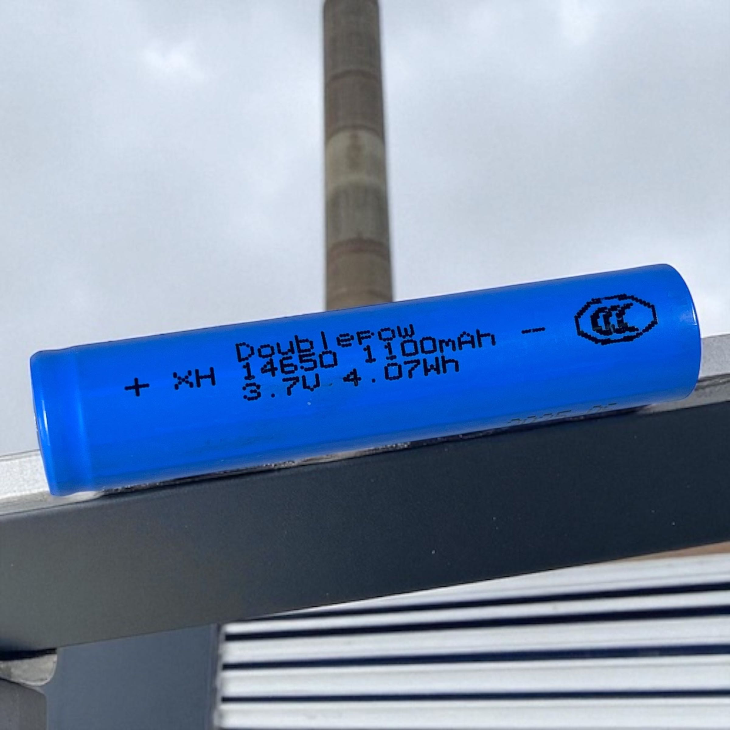 Gambar produk Doublepow Baterai Rechargeable 14650 Li-Ion 3.7V 1100mAh 1 PCS