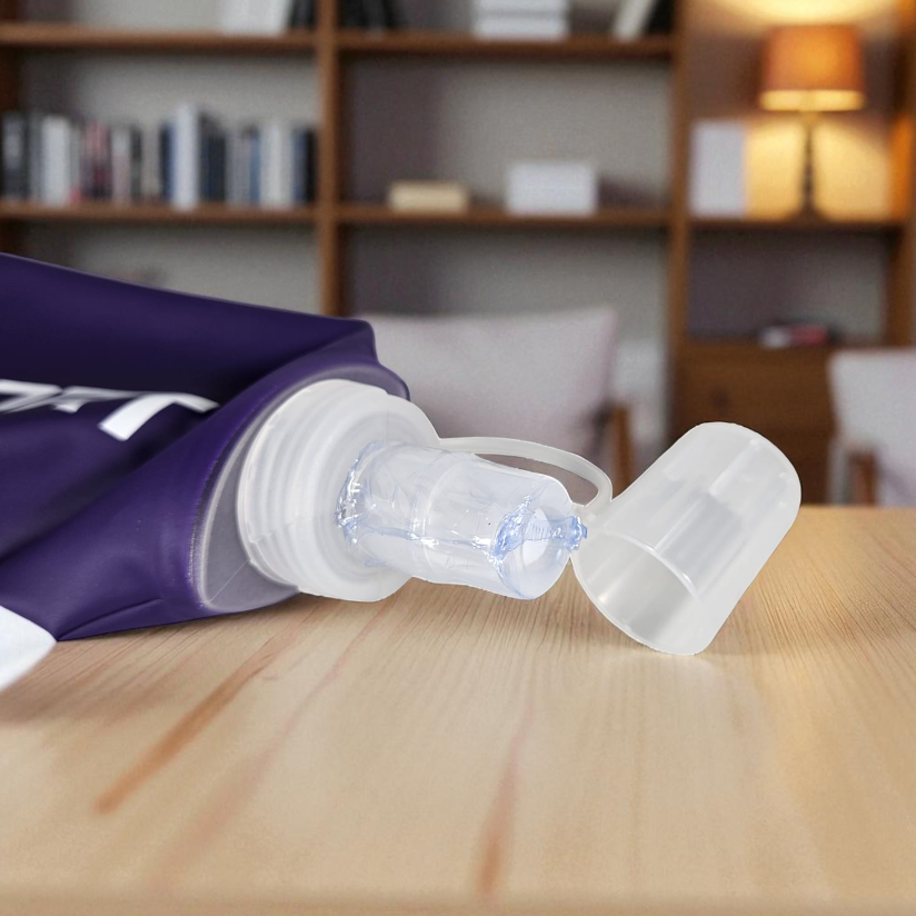 Gambar produk TaffSPORT Botol Minum Soft Flask Foldable Sport Water TPU 500ml - TFSF-50