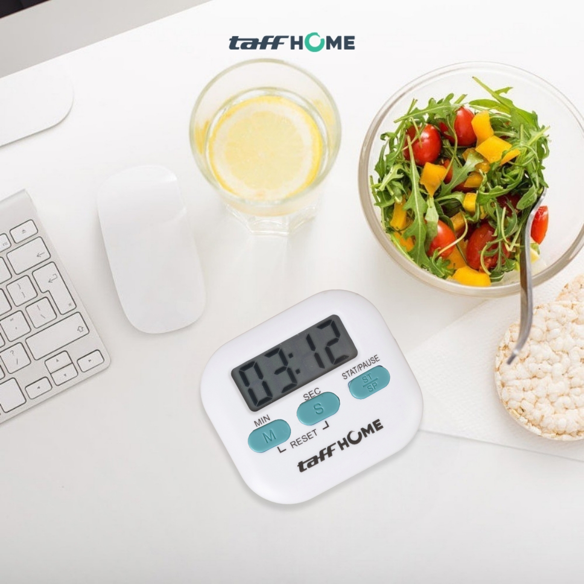 Gambar produk TaffHOME Timer Masak Dapur Magnetic Stopwatch Kitchen Countdown Clock - JS-113