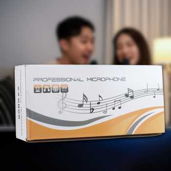 Gambar produk Rellent Mikrofon Karaoke Mic Wireless UHF Portable KTV - D300