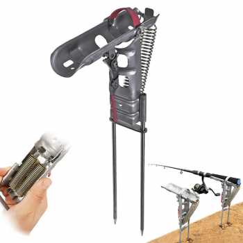 LIXADA Bracket Joran Pancing Ikan Automatic Spring Lifting - V-004