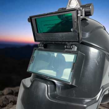 Gambar produk OZY Helm Las Automatic Dimming Flip Top with Headlight - O-9
