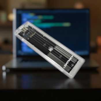 Gambar produk Taffware M.2 SATA NGFF External SSD Case Enclosure USB 3.1 5Gbps - TZ810