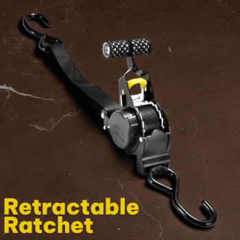 STRP Tali Strap Pengikat Barang Otomatis Retractable Ratchet 1 PCS - ST500