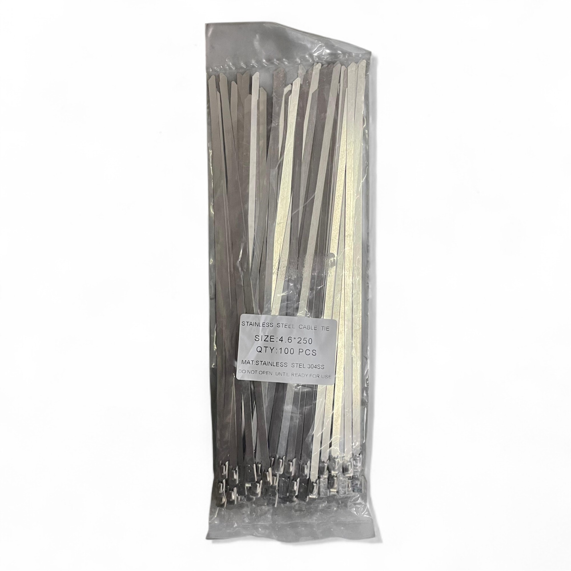 Gambar produk ISFRIDAY Kabel Ties Stainless Steel Anti Karat Multifungsi 100 PCS 4.6x250mm - IF10
