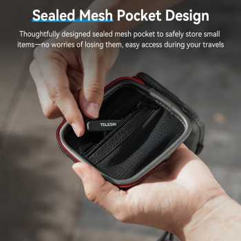 Gambar produk TELESIN Tas Kamera GoPro Hero Action Camera Bag Hard Shell Waterproof - S6-PRC-07