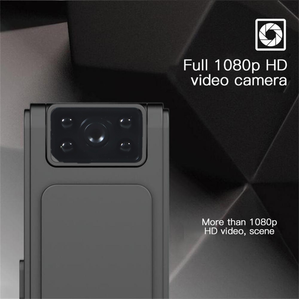 Gambar produk Centechia Spy Camera Full HD 1080p Night Vision Rotateable with Clip - A19