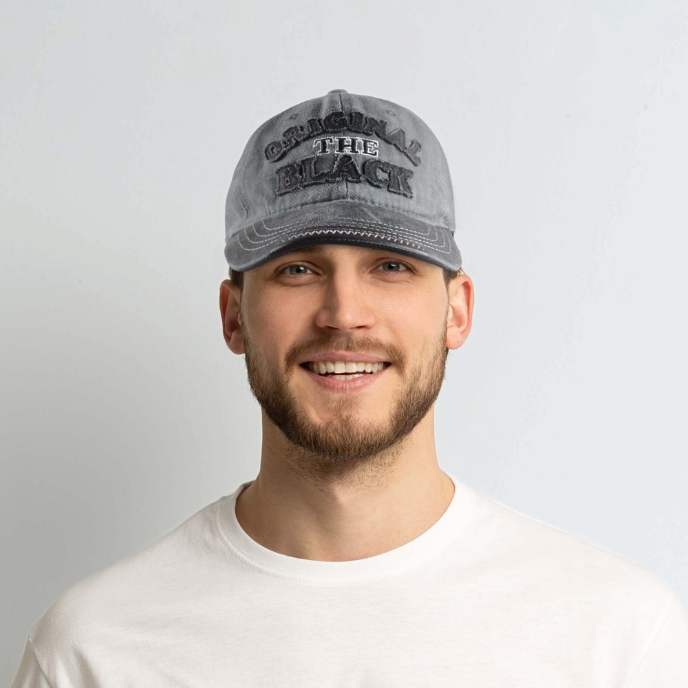 Gambar produk FLB Topi Baseball Cap Original The Black Retro Washed Style - F122