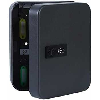 Gambar produk KDK Lemari Kunci Cabinet 40 Hook Key Box Wall Mounted with Code Lock - KD-40