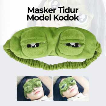 Gambar produk Masker Penutup Mata Tidur Sleeping Eye Mask Model Kodok - SAD
