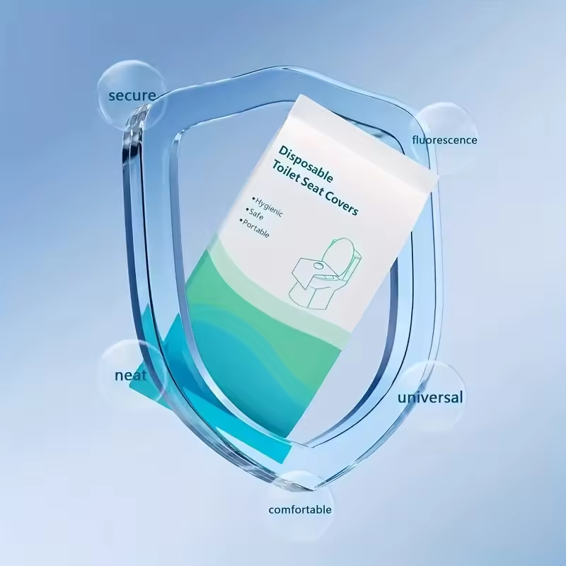 Gambar produk FMA Disposable Toilet Seat Covers for Travel Public Bathrooms 10PCS - FM-FF13