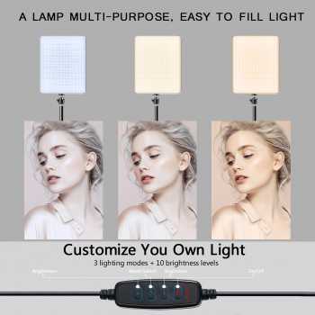Gambar produk BTFOOR Lampu Studio Fill Light Dimmable 3in1 Frameless 6 Inch 1.6M - BT6