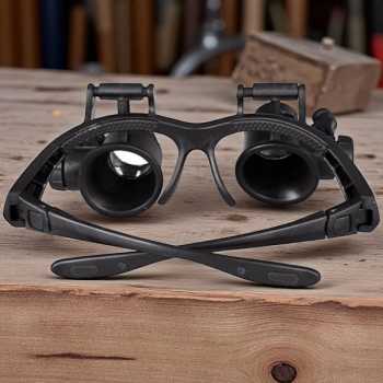 Gambar produk ZEAST Kacamata Pembesar 25x Magnifier dengan 2 LED - 9892GJ