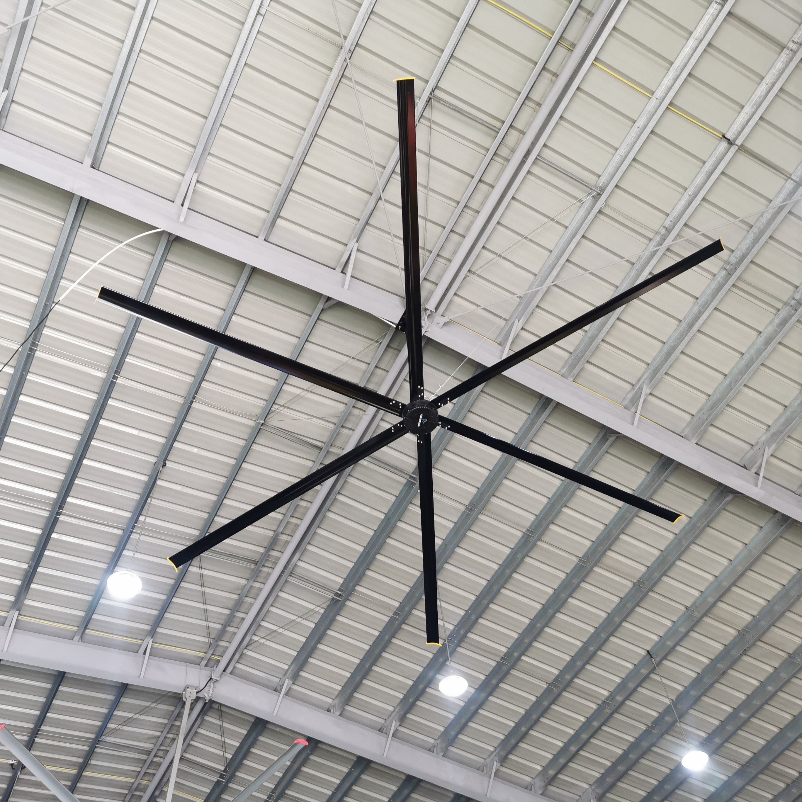 Gambar produk FUJIAN Kipas Angin Gantung Plafon Industrial Ceiling Fan HVLS 380V 4.2M - F38