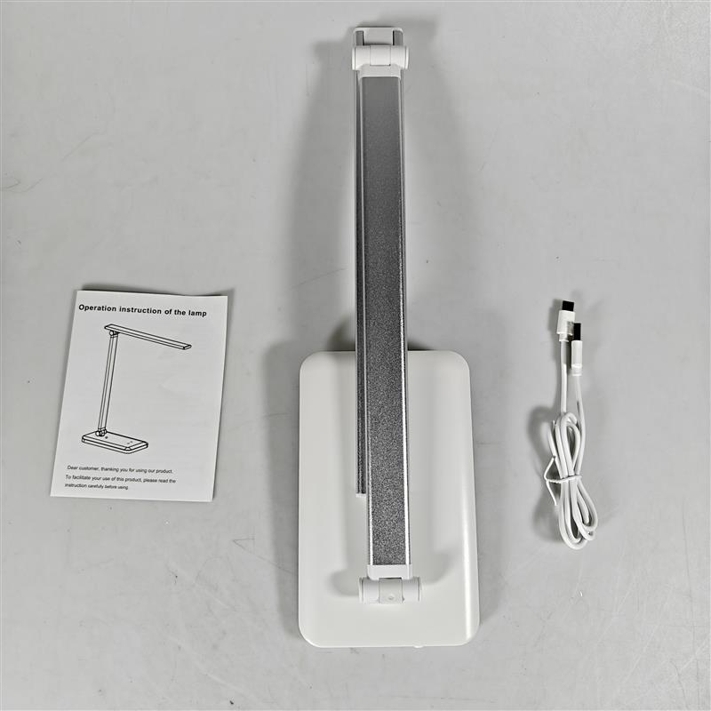 Gambar produk NEWSTYLE Lampu Meja Belajar LED Desk Lamp USB Rechargeable 8W 3 Color - PH376