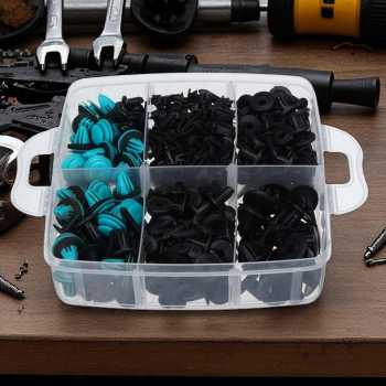 Gambar produk OTOHEROES Kancing Klip Mobil Baut Rivet Trim Retainer Clip 635 PCS - YH63