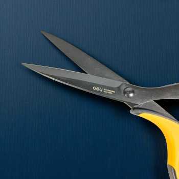 Gambar produk Deli Gunting Kertas Bahan Jahit Multifungsi Stainless Steel 17.5cm - 6027