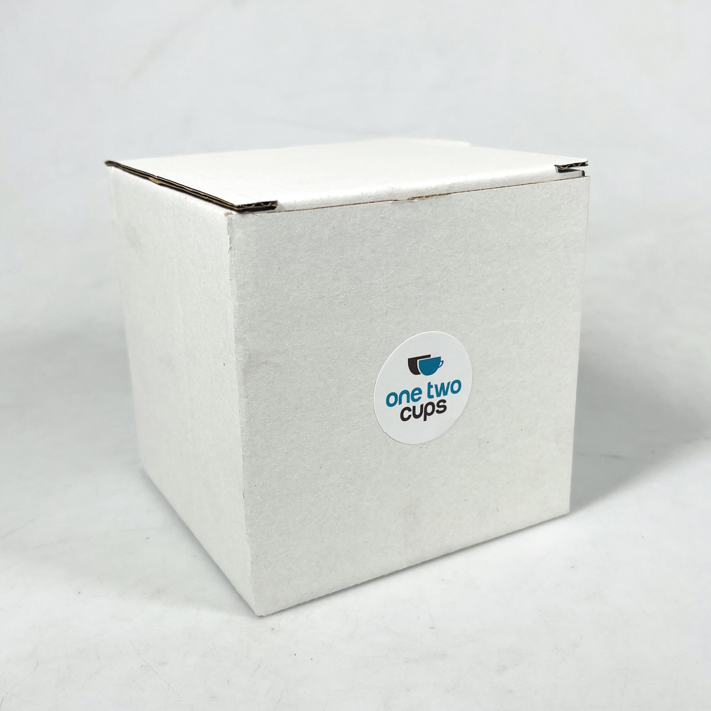 Gambar produk One Two Cups Gelas Kaca Aesthetic Kopi Teh Wave Stripe Shape 410ml - GK24