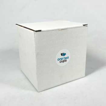 Gambar produk One Two Cups Gelas Kaca Aesthetic Kopi Teh Wave Stripe Shape 410ml - GK24