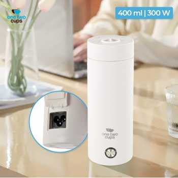 One Two Cups Botol Minum Termos Elektrik Thermal 400ml 300W - MK-400