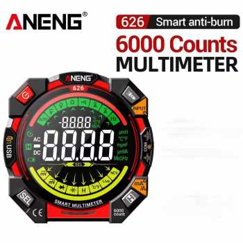 ANENG Digital Multimeter Voltage Resistance Meter 6000 Count - 626