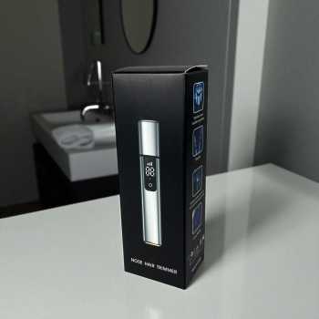 Gambar produk HEiRA Alat Cukur Bulu Hidung Electric Nose Hair Trimmer LCD IPX7 - FK-2018