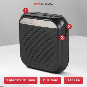 Gambar produk TaffSTUDIO Penguat Suara Active Speaker Megaphone Tourguide Amplifier - K6