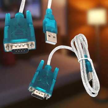 Gambar produk DUNS Kabel Adapter USB HL-340 to RS232 DB9 Support Win7 64-bit - D9