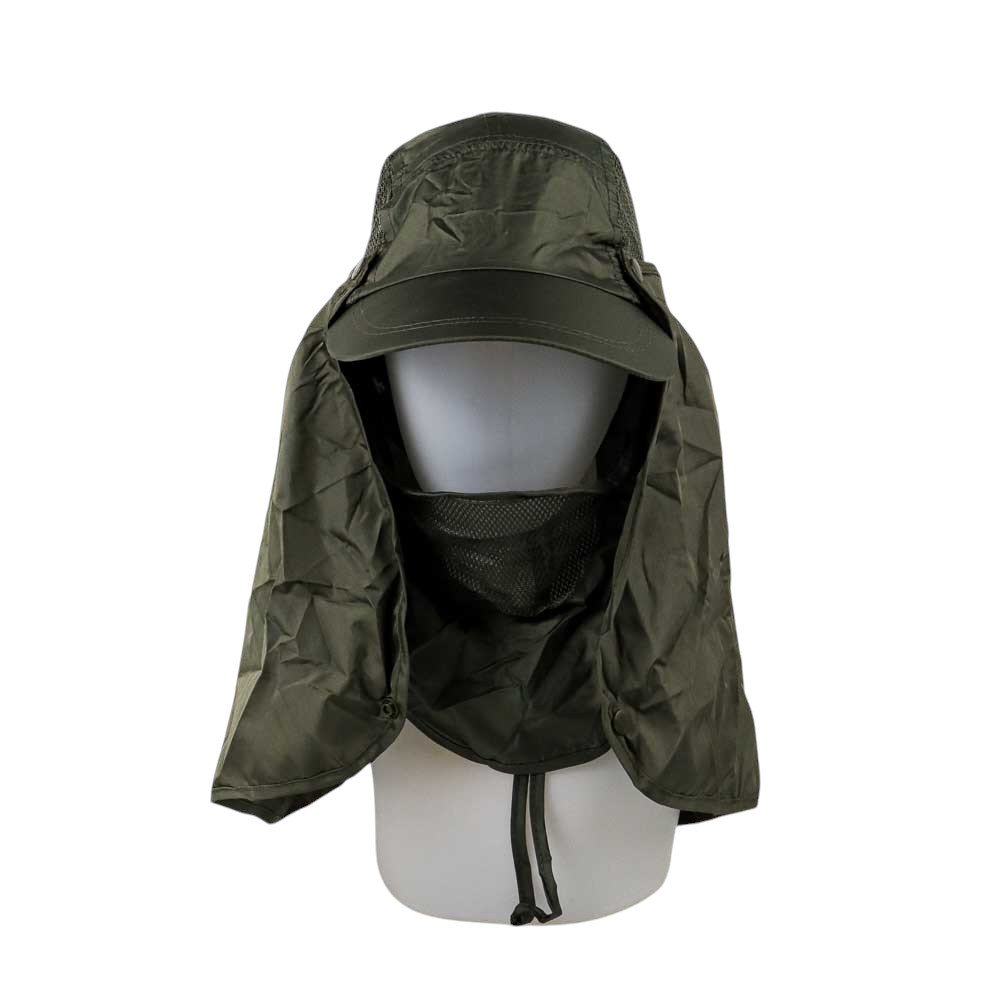 Gambar produk Rhodey Topi Jepang Mancing Anti UV Outdoor Fishing Hat Nylon - MH011