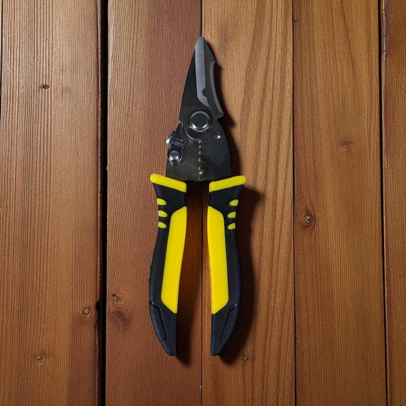 Gambar produk ZHOLIN Gunting Kawat Listrik Multifungsi Cable Cutter Stainless Steel - Z196