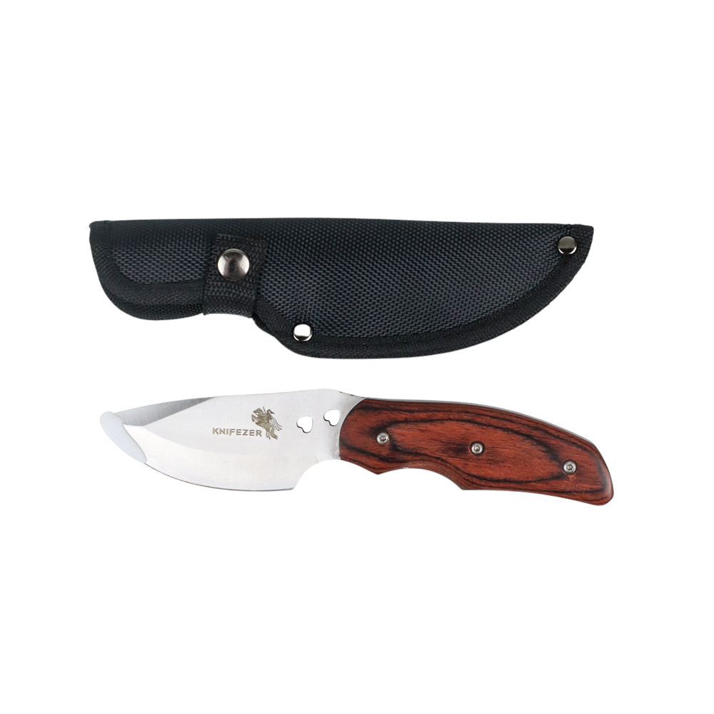Gambar produk KNIFEZER Pisau Berburu Hunting Knife Survival Tool - BUCK076